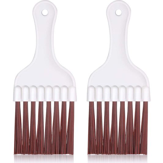 AC Condenser Fin Cleaning Brush – Coil Brush for Air Conditioner & Refrigerator (Pack of 2) - Flymaster Shop