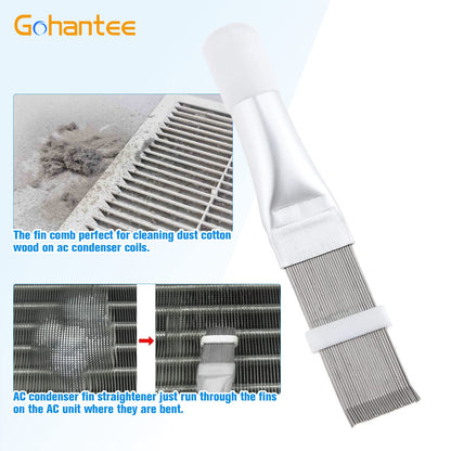 Air Conditioner Fin Comb | AC Condenser Fin Straightener Cleaner Tool | Pack of 2 - Flymaster Shop