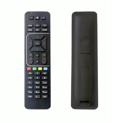 Airtel DigitalTV DTH Television Setup Box Remote Control for SD & HD Recording, Compatible with All Airtel DTH Set-Top Boxes (Black). - Flymaster Shop