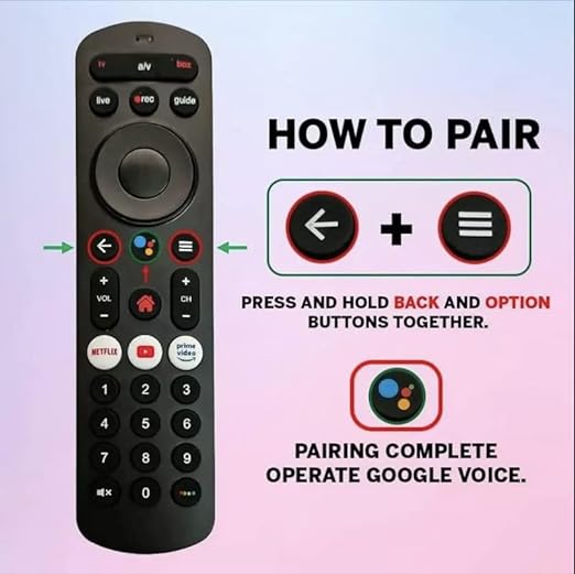 Airtel Xstream Remote | DTH Set Top Box Accessories | Voice Control Compatible & Convenient - Flymaster ShopFlymaster Shop