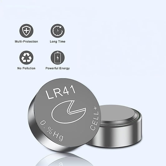 Alkaline Button Coin Cell | LR41 AG3 SR41 1.5V | Long-lasting power source - Flymaster Shop