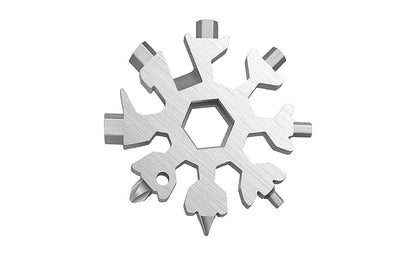 All-in-1 Multi-Tool - High-Carbon Steel Spanner, Hex Wrench, Screwdriver, Bottle Opener (Silver) - Flymaster Shop