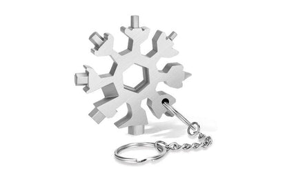 All-in-1 Multi-Tool - High-Carbon Steel Spanner, Hex Wrench, Screwdriver, Bottle Opener (Silver) - Flymaster Shop