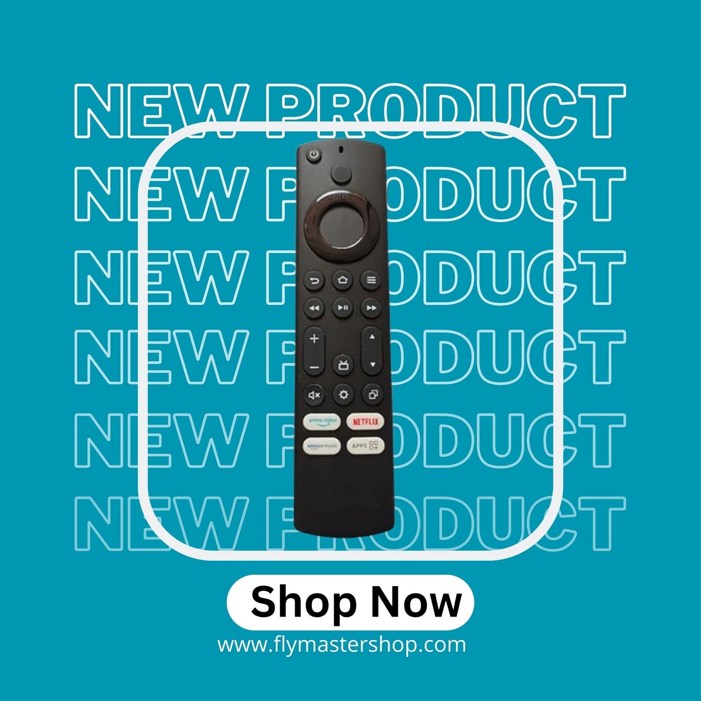 Amazon Basics Smart TV Remote | Compatible with LCD/LED TVs | Replacement Remote (No Voice, Not for Amazon FIRE TV Stick - Flymaster Shop