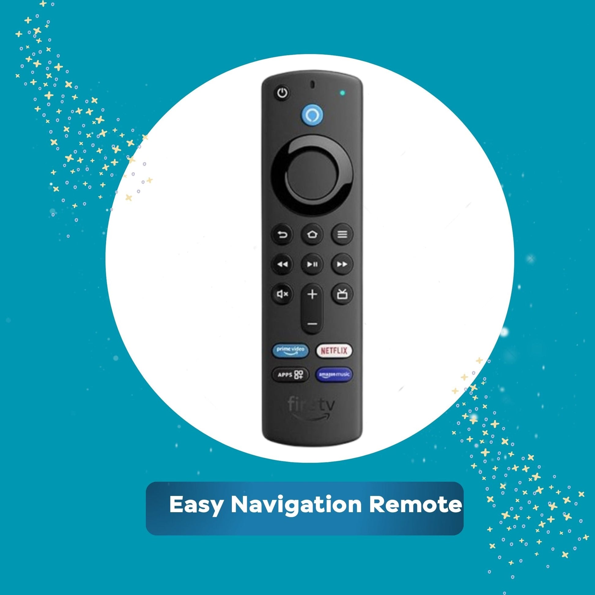 Amazon Fire Stick Remote Control | Full Functionality, Easy Navigation & Voice Search. - Flymaster Shop