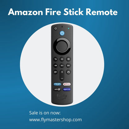 Amazon Fire Stick Remote Control | Full Functionality, Easy Navigation & Voice Search. - Flymaster Shop