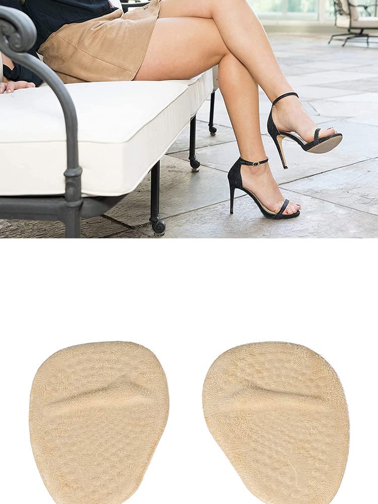 Ball of Foot Cushions, Metatarsal Pads, High Heel Inserts, Forefoot Cushions and Soft Gel Insole Pads, Ideal for Women Mortons Neuroma & Metatarsal Foot Pain Relief (4 pcs) - Flymaster Shop