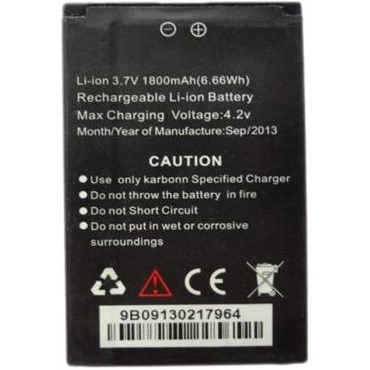 Batteries | KARB0NN | 1800mAh Lithium-ion Technology, Long-lasting Power Source - Flymaster Shop
