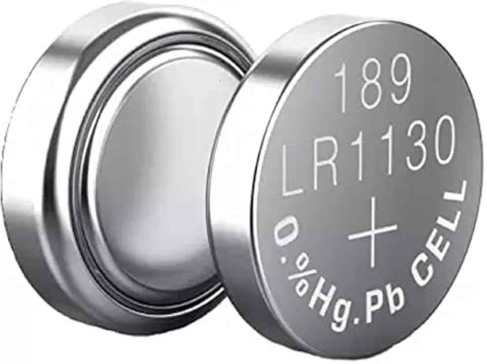 Batteries | LR1130, AG10, 189, 389A, D389, LR1131, LR54, G10A | 1.5V Alkaline Button Cell - Pack of 4 - Flymaster Shop