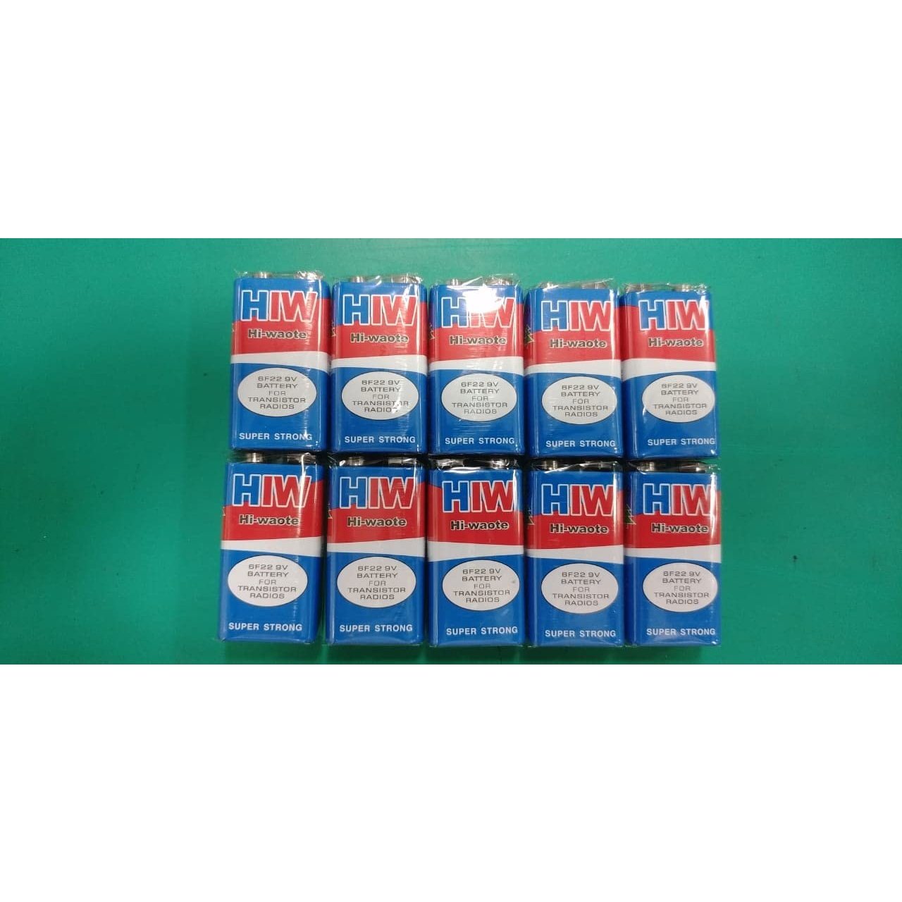 Batteries | MAND Hi-Watt 6F22 HW | Long-lasting Zinc Carbon Battery with Extended Life - Flymaster Shop