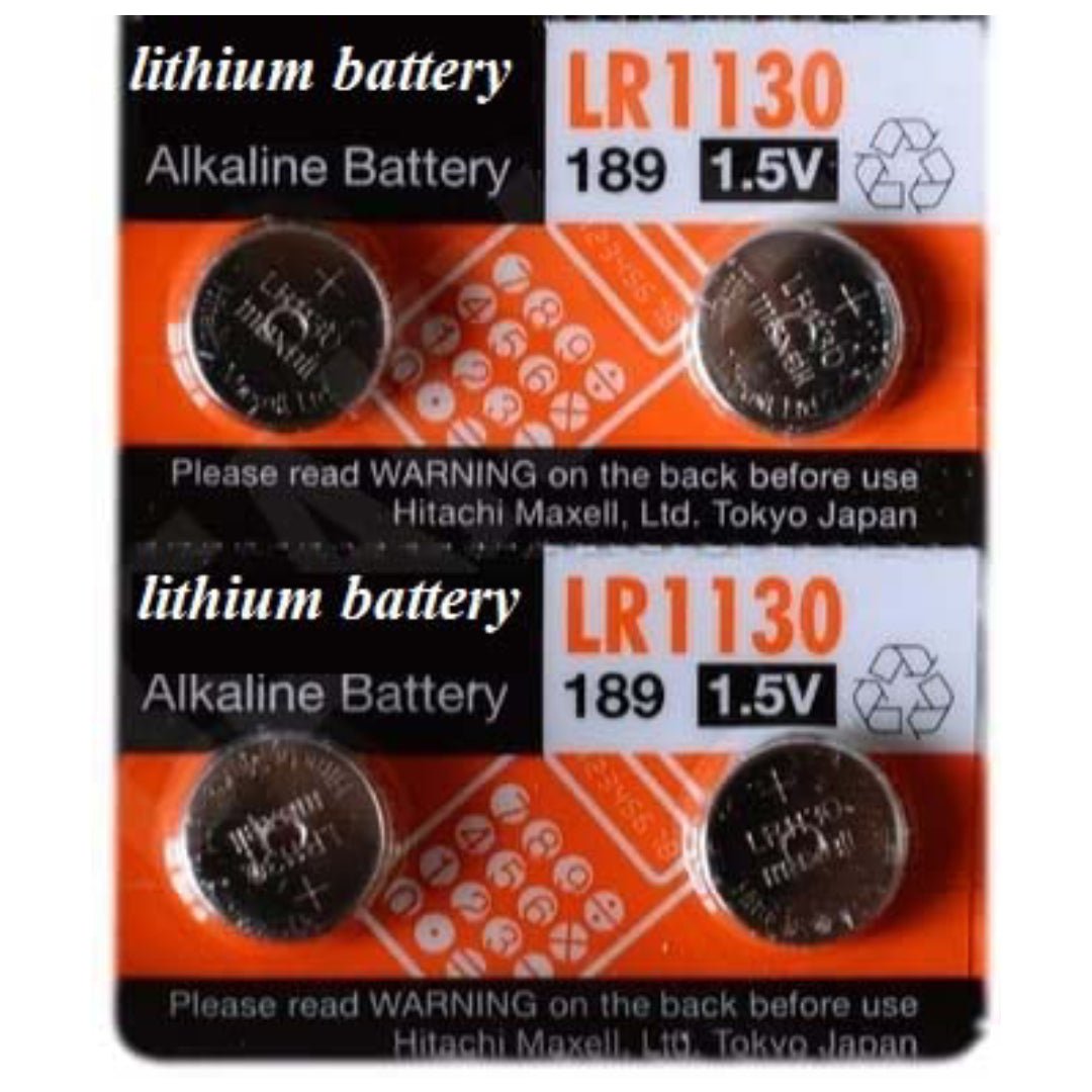 Battery | LR1130 | Pack of 4, long-lasting power supply - Flymaster Shop