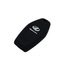 Black Silicone Key Cover for Mahindra XUV – Push Start Key Fob Case | Durable & Stylish Protection - Flymaster Shop