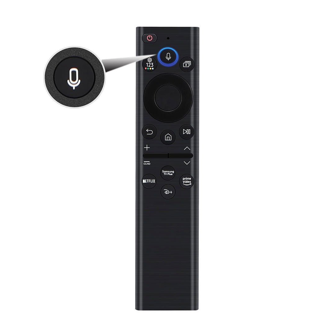 BN59-01385A Voice Remote for Samsung Smart TV – 4K, Neo QLED, OLED, UHD (2021-2022) | Solar & USB-C Rechargeable - Flymaster Shop