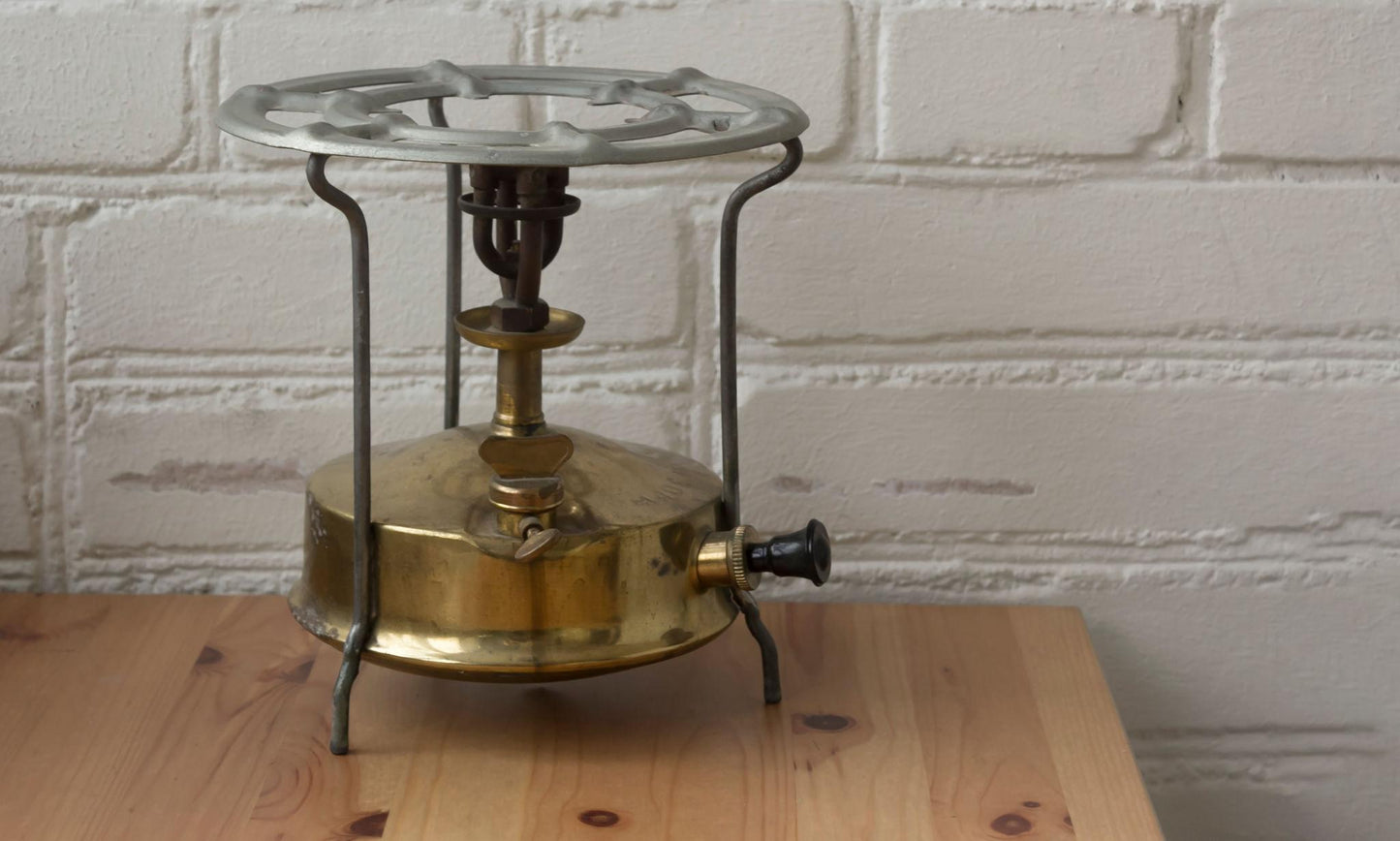 Vintage Brass Fuel Kerosene Brass Stove