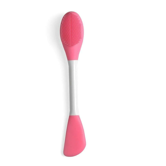 Brushes,Double-Ended Silicone Face Mask Brush,Facial Cleansing Brush, Premium Soft Facial Masks Other Skin Care Applicator Tool for Cream, Body Lotion, Moisturizer - Multicolor (PACK OF 1) - Flymaster Shop