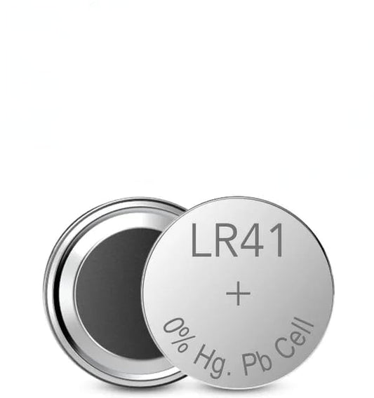 Button Cell Batteries | LR41 AG3 SR41 Models | 1.5V Alkaline, Compact & Long-lasting - Flymaster Shop