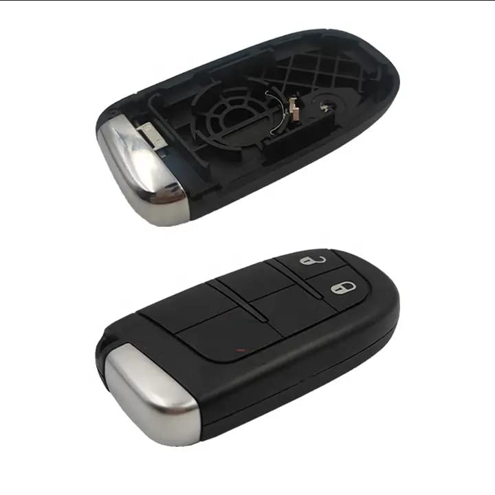 Car Key Replacement Shell for Jeep Compass – 2 Button Smart Key Remote Cover Only - Flymaster Shop