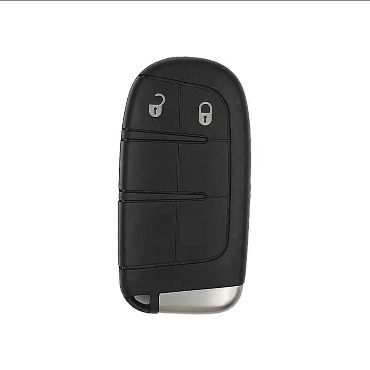 Car Key Replacement Shell for Jeep Compass – 2 Button Smart Key Remote Cover Only - Flymaster Shop