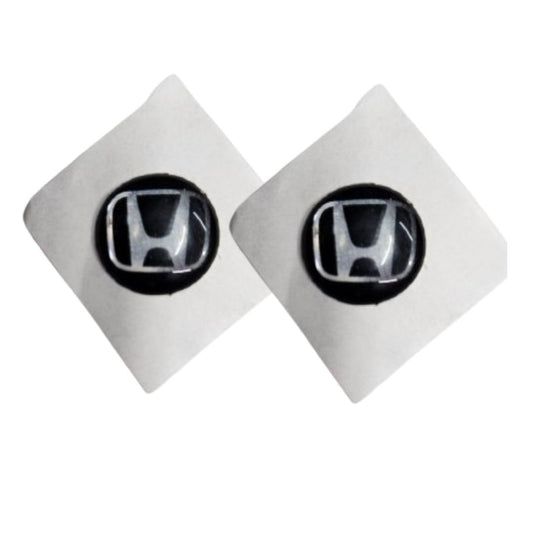 Car Sticker Key Fob Remote Badge – 14mm Oval Auto Emblem Logo Decal Compatible with Honda Vehicles (Pack of 2) - Flymaster ShopFlymaster ShopB0DFCP5QX4