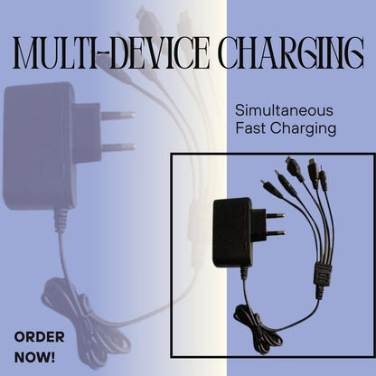 Charger | Flymaster 5 In 1 | Universal Compatibility, Includes Cable - Flymaster Shop