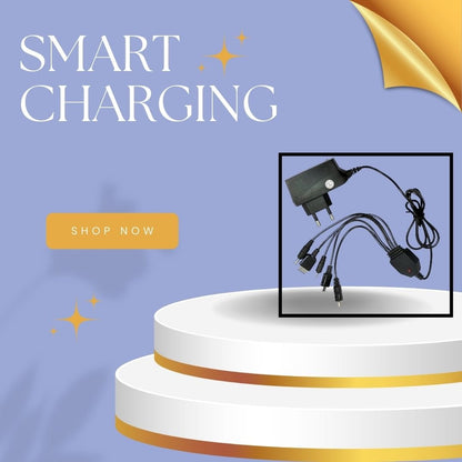 Charger | Flymaster 5 In 1 | Universal Compatibility, Includes Cable - Flymaster Shop