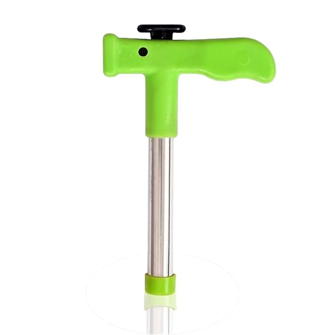 Coconut Opener Set of 2 – Stainless Steel Drill Cutter with Cleaner Stick for Effortless Coconut Water Extraction | Easy 3-Step Process | Multicolor. - Flymaster Shop