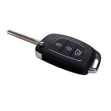 Combo-2 in 1 -Hyundai Flip Key Shell for Hyundai I20, Verna, Xcent, Igen, Sportz, Magna Model+ Rubber Pad - Flymaster Shop