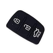 Combo-2 in 1 -Hyundai Flip Key Shell for Hyundai I20, Verna, Xcent, Igen, Sportz, Magna Model+ Rubber Pad - Flymaster Shop