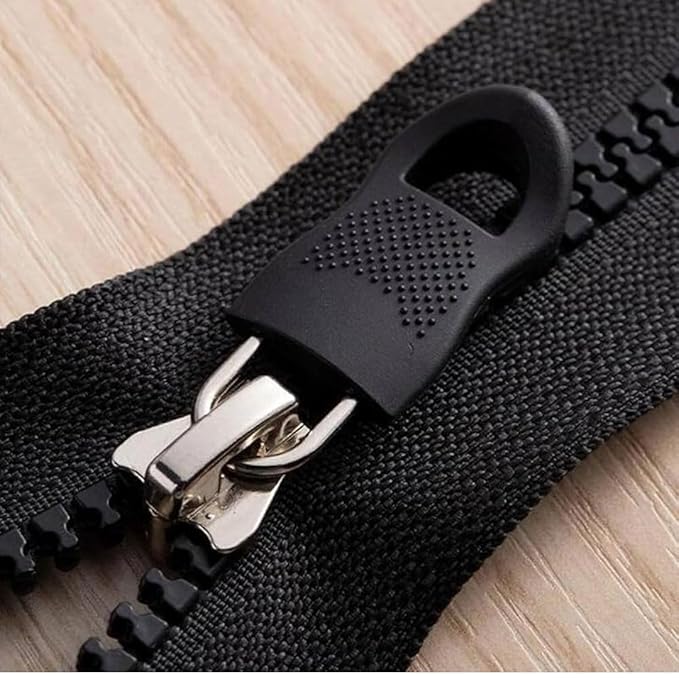 Detachable Zipper Puller Set – U-Shaped Resin Zip Head Pullers for Waistbands, Belts, DIY Sewing (Pack of 10) - Flymaster Shop
