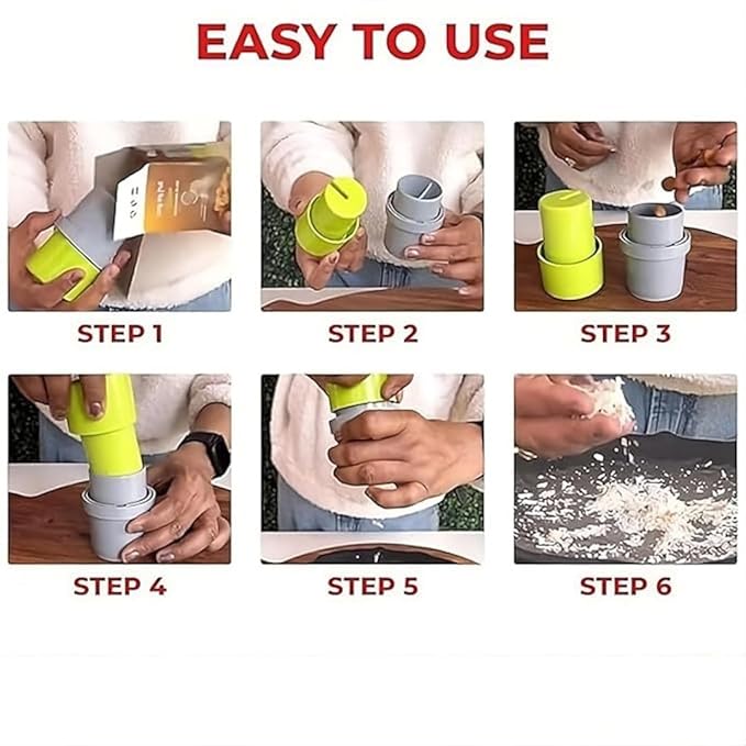 Dry Fruit and Nut Cutter Slicer Tool Set - Smart Kitchen Gadget for Effortless Dry Fruit Chopping, Badam Cutter Machine, Hand Nut Chopper for Quick Slicing (Pack of 1). - Flymaster Shop