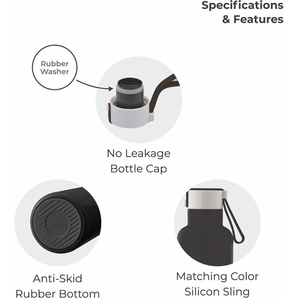 Spare Lid For Dubblin Boom Stainless Steel Water Bottle – 900ml Double Wall Vacuum Insulated Flask (Lid/Cap Only)