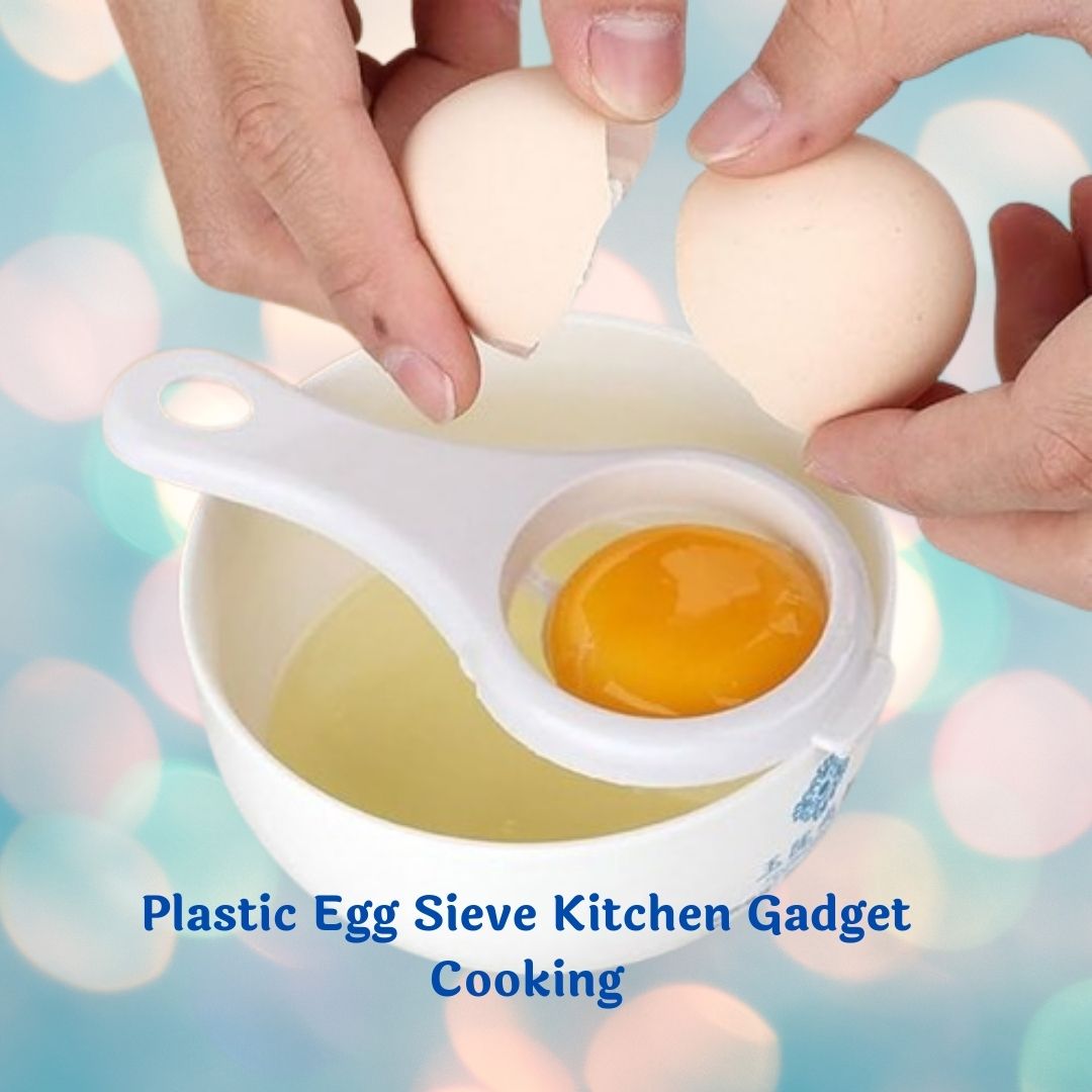 Egg Separator & Yolk White Filter – Food-Grade Plastic Egg Divider ...