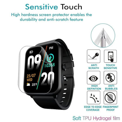 Fire Boltt Ninja Call Pro Plus | Smartwatch Accessories | Full Screen Protection, Flexible, Bubble-Free - Flymaster Shop