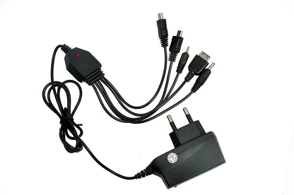Flymaster 5-in-1 Universal Multi Charger with Cable – Fast Charging for USB, Type-C, Micro USB & iOS Devices - Flymaster Shop