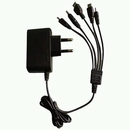 Flymaster 5-in-1 Universal Multi Charger with Cable – Fast Charging for USB, Type-C, Micro USB & iOS Devices - Flymaster Shop