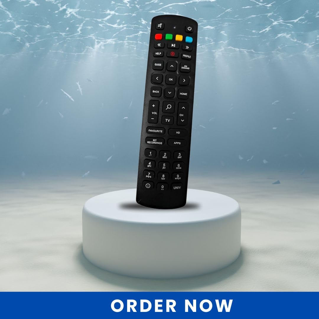Flymaster Non - Voice Remote for Jio Fiber Set - Top Box – Reliable, User - Friendly, Affordable, and Durable Replacement Remote (Black) - Flymaster ShopFlymaster ShopFM - JIO - NON - VOICE