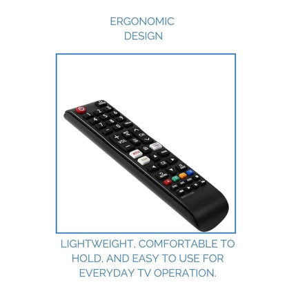 Flymaster Samsung LED/LCD TV Universal Remote Control – Full Functionality, Easy Setup (Black). - Flymaster Shop