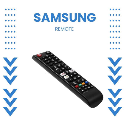 Flymaster Samsung LED/LCD TV Universal Remote Control – Full Functionality, Easy Setup (Black). - Flymaster Shop