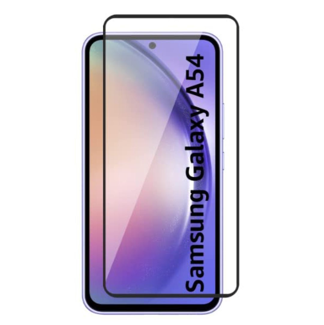 Galaxy A54 | Screen Protectors | Tempered Glass w/ Edge to Edge Coverage & Easy Installation Kit - Flymaster Shop