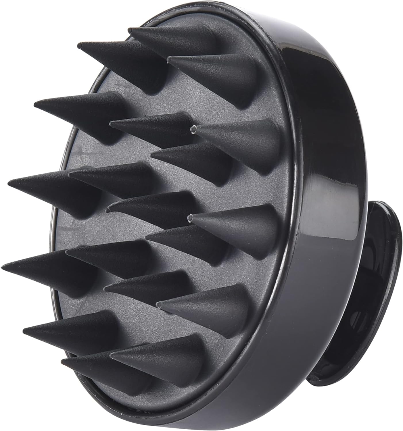 Hair Scalp Massager, Shampoo Brush | Personal Care | Anti Dandruff Removal, Head Massager, Soft Silicone Bristles Comb Scrubber, Men and Women (BLACK) - Flymaster Shop
