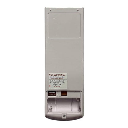 Hitachi Split AC | Air Conditioner Remote | Backlight & Remote Stand Compatible - Flymaster Shop