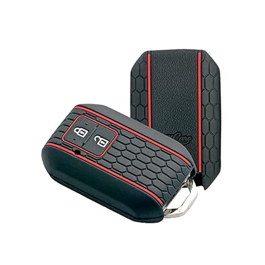 Honda Amaze, Honda BRIO, Honda CRV | Car Accessories | Protects and Personalizes Car Keys - Pack of 1, Black - Flymaster Shop