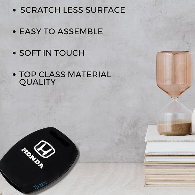 Honda I-VTEC Amaze BRIO BRV City Civic CRV Jazz | Car Accessories | Key Shell in Black with Wide Compatibility - Flymaster Shop