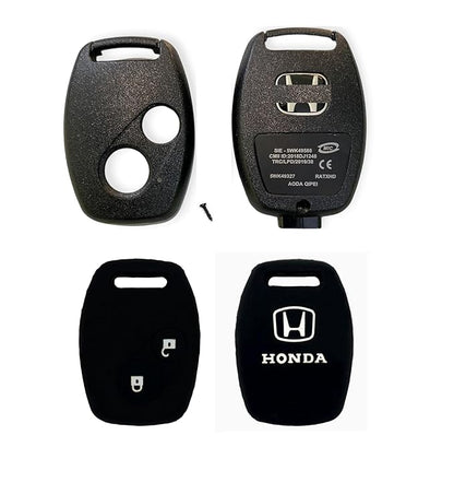 Honda I-VTEC Amaze BRIO BRV City Civic CRV Jazz | Car Accessories | Key Shell in Black with Wide Compatibility - Flymaster Shop
