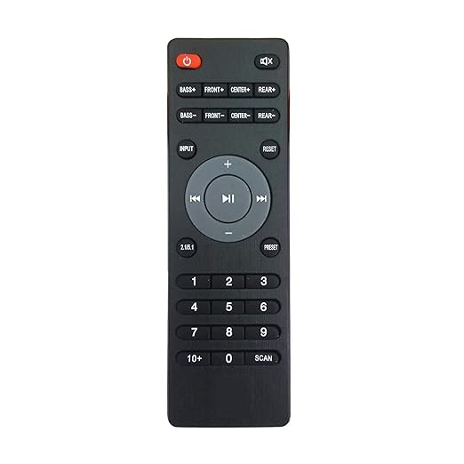 iBall Home Theater System | Home Theater Remote | Compatible and Easy-to-Use Control (Black) - Flymaster Shop