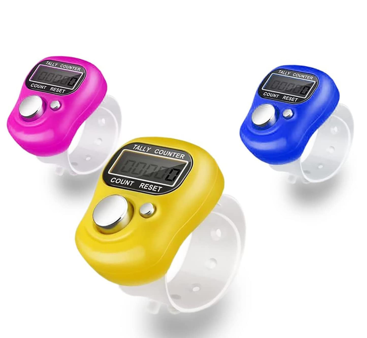 Mini Digital Finger Tally Counter – Electronic Japa Mala Counter for Chanting & Sports