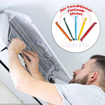 Fin Comb Set for Air Conditioner FCR6 Coil Fin Comb Ring Straighten Evaporator Condensor