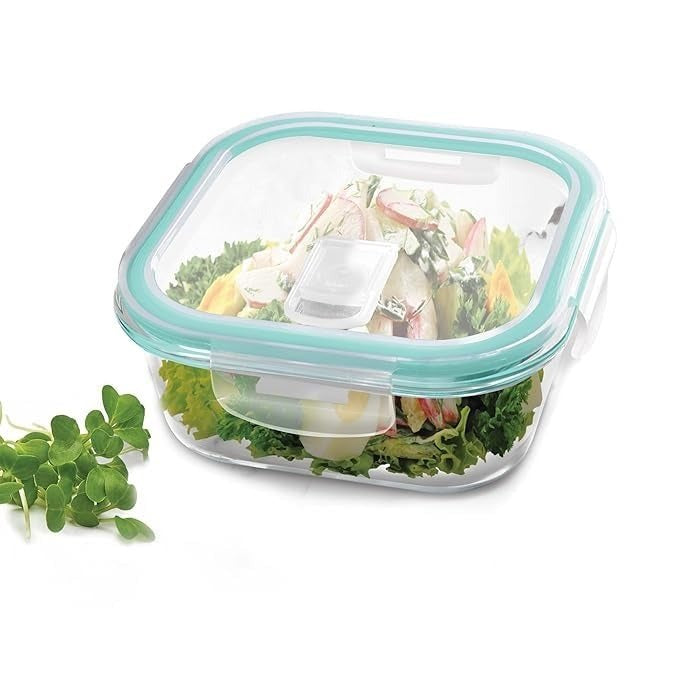 Spare Lid for Treo Clip Fresh Container – Compatible with 320ml Borosilicate Tiffin (Transparent)