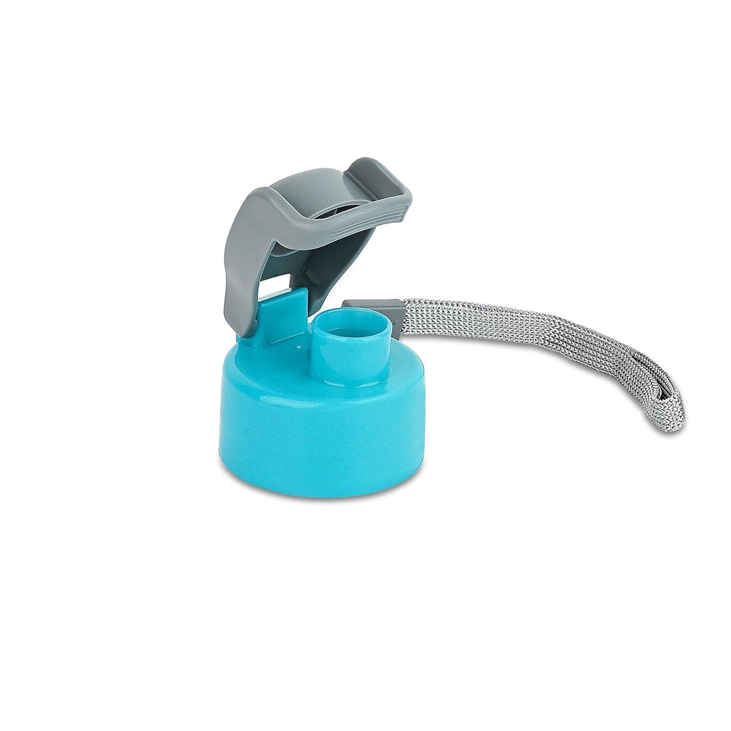 Spare Lid for Milton Racer & Convey Bottles 520ml & 600ml | Leak-Proof with Carry Strap (Blue)