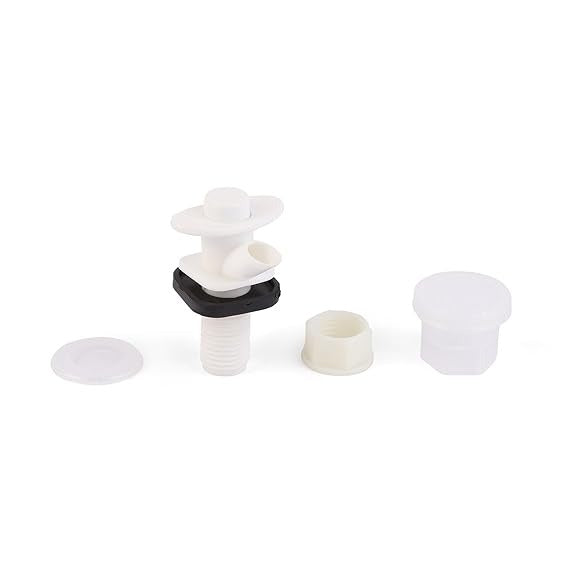 Milton Ready Tap Set – Compatible with Kool Musafir & Caravan 5L Water Jugs (White)